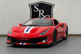 Ferrari 488 Pista Red - Bburago 1:24 Diecast