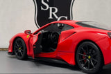 Ferrari 488 Pista Red - Bburago 1:24 Diecast