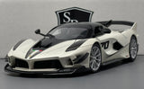 Ferrari FXX K Evo White - Maisto 1:18 Diecast