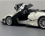 Ferrari FXX K Evo White - Maisto 1:18 Diecast