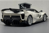 Ferrari FXX K Evo White - Maisto 1:18 Diecast