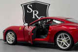 Ferrari Roma Red - Bburago 1:24 Diecast