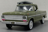 Ford F-100 Green - Motormax 1:24 Diecast