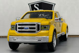 Ford Mighty F350 Super Duty Yellow - Maisto 1:31 Diecast