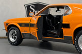 Ford Mustang Mach 1 Orange - Maisto 1:18 Diecast