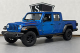 Jeep Gladiator Blue - Welly 1:24 Diecast