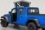 Jeep Gladiator Blue - Welly 1:24 Diecast