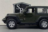 Jeep Wrangler Rubicon Green - Welly 1:24 Diecast