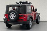 Jeep Wrangler Rubicon Red - Welly 1:24 Diecast
