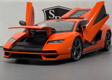 Lamborghini Countach LPI 800-4 Orange - Maisto 1:18 Diecast