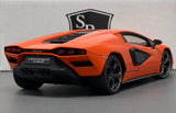 Lamborghini Countach LPI 800-4 Orange - Maisto 1:18 Diecast