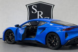 Lotus Emira Blue - Welly 1:24 Diecast