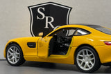 Mercedes-Benz AMG GT Yellow - Maisto 1:24 Diecast