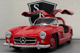 Mercedes-Benz SL 300 Red - Welly 1:24 Diecast