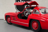 Mercedes-Benz SL 300 Red - Welly 1:24 Diecast