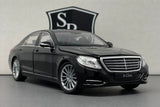 Mercedes-Benz S Class Black - Welly 1:24 Diecast
