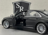 Mercedes-Benz S Class Black - Welly 1:24 Diecast
