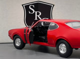 Oldsmobile 442 Red - Welly 1:24 Diecast