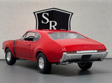 Oldsmobile 442 Red - Welly 1:24 Diecast