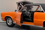 Pontiac GTO Orange - Maisto 1:18 Diecast