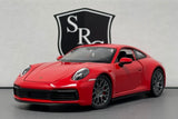 Porsche 911 Carrera 4S Red - Welly 1:24 Diecast