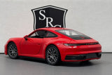 Porsche 911 Carrera 4S Red - Welly 1:24 Diecast