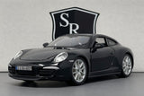 Porsche 911 Carrera S Black - Bburago 1:24 Diecast
