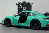 Porsche 911 GT3 Green - Bburago 1:24 Diecast