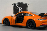 Porsche 911 GT3 Orange - Bburago 1:24 Diecast