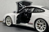 Porsche 911 GT3 RS 4.0 (997) White - Maisto 1:18 Diecast