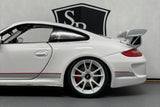 Porsche 911 GT3 RS 4.0 (997) White - Maisto 1:18 Diecast