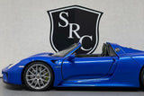 Porsche 918 Spyder Blue - Welly 1:24 Diecast
