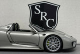 Porsche 918 Spyder Gray - Welly 1:24 Diecast