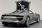 Porsche 918 Spyder Gray - Welly 1:24 Diecast