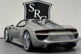 Porsche 918 Spyder Gray - Welly 1:24 Diecast