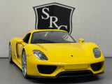 Porsche 918 Spyder Yellow - Welly 1:24 Diecast