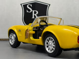 Shelby Cobra 427 Yellow - Maisto 1:24 Diecast