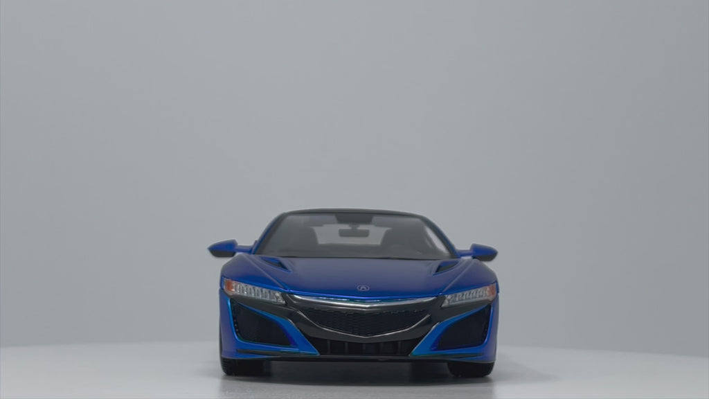 Acura NSX - Maisto 1:24 Diecast Blue 360 Video