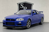 Nissan Skyline GTR R34 - Welly 1:24 Diecast