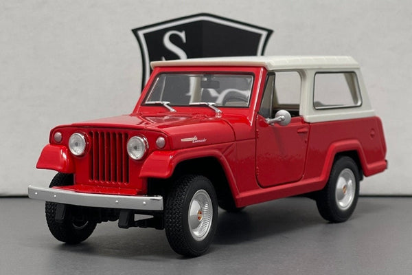 Jeep Jeepster Commando - Welly 1:24 Diecast