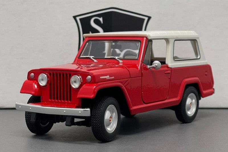 Jeep Jeepster Commando - Welly 1:24 Diecast