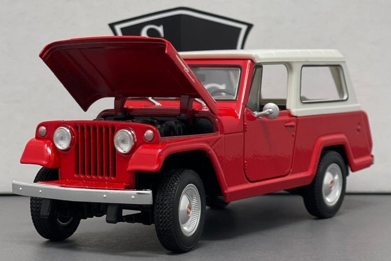 Jeep Jeepster Commando - Welly 1:24 Diecast