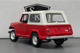 Jeep Jeepster Commando - Welly 1:24 Diecast