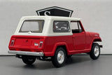 Jeep Jeepster Commando - Welly 1:24 Diecast